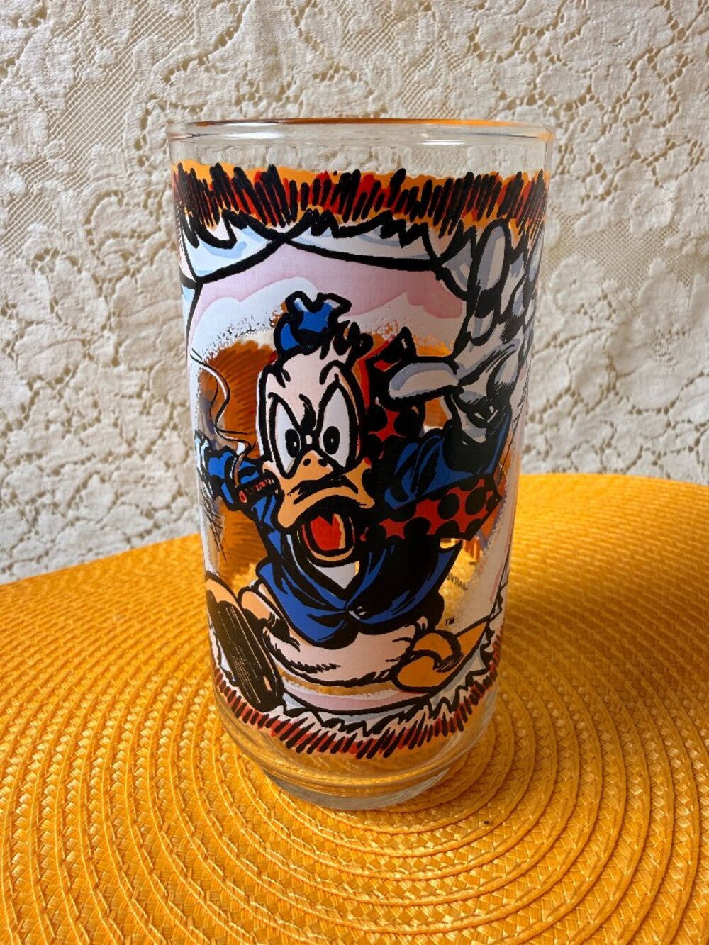 Vintage 1977 Marvel Comics 7 Eleven Howard Duck the Collectible Glass Cup